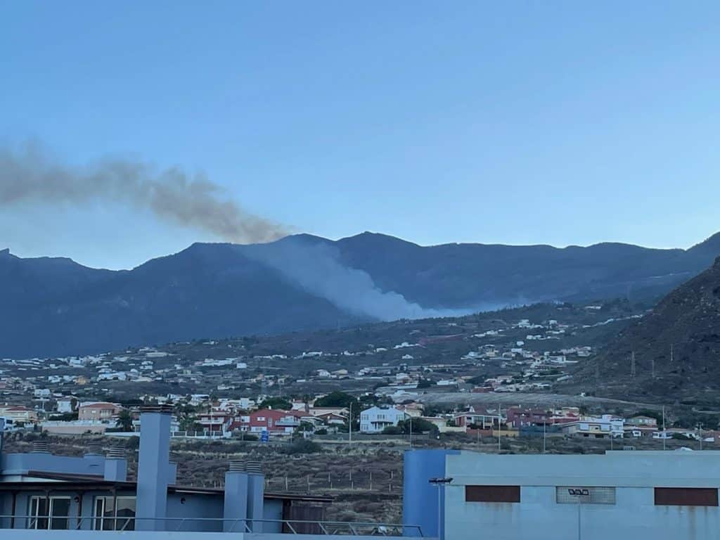 incendio de Tenerife