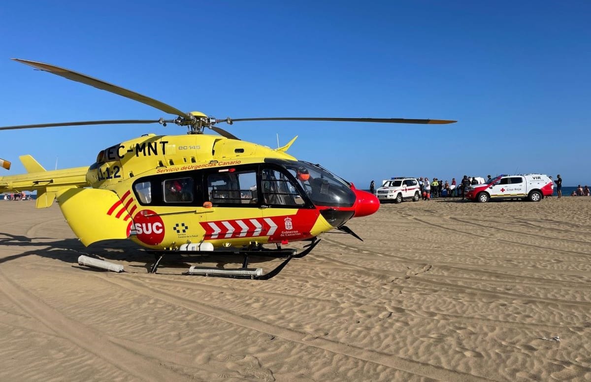 Operativos encargados del rescate del bañista | 112 Canarias