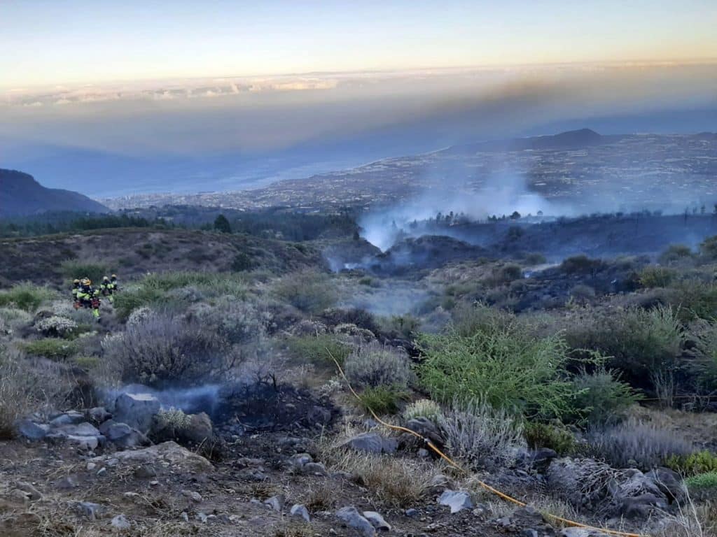 incendio de Tenerife