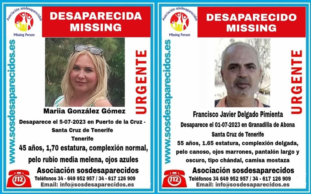 Desaparecidos en Tenerife