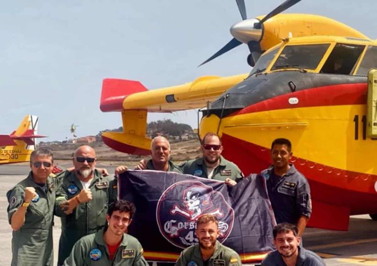Los Corsarios del Aire tienen un mensaje para todos los tinerfeños y tinerfeñas