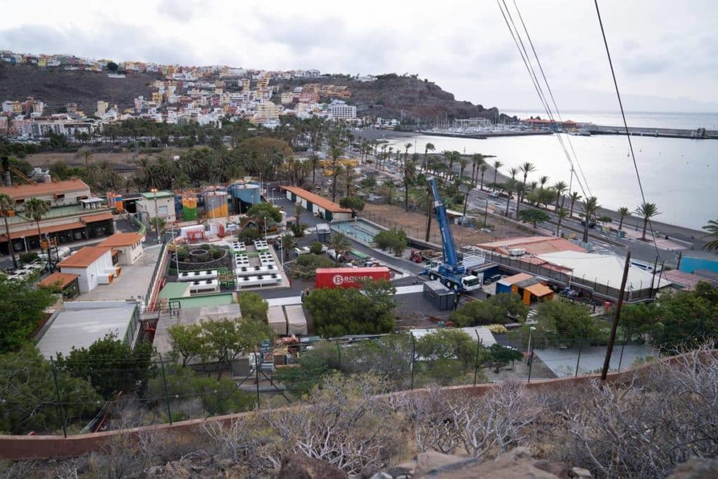 Red Eléctrica garantiza el suministro en La Gomera con los medios desplazados