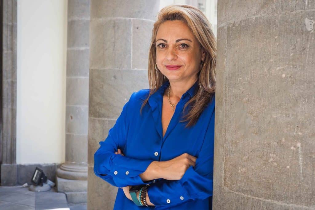 Cristina Valido: "Si de nosotros depende evitar el bloqueo, vamos a hablar"