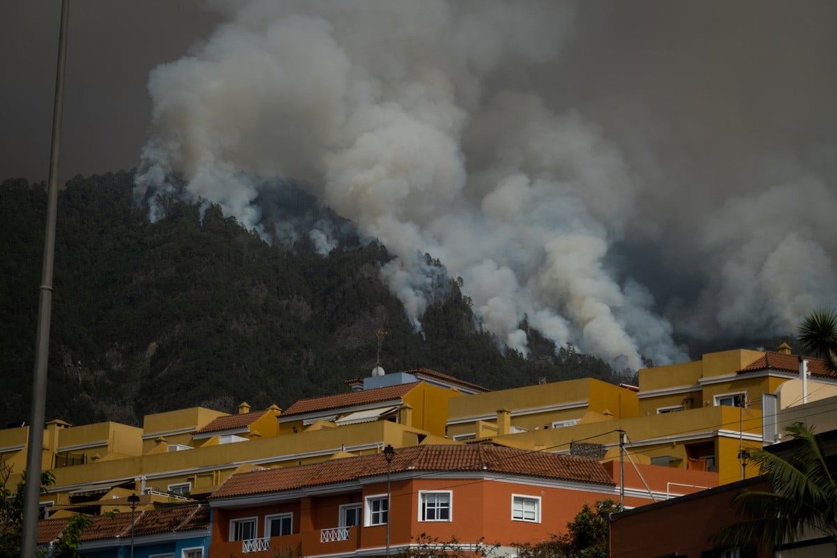 Incendio en Tenerife