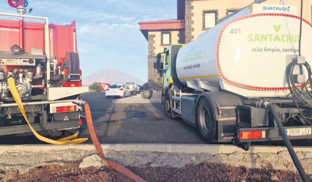 Se mantienen las restricciones en el consumo de agua en zonas de Santa Cruz de Tenerife