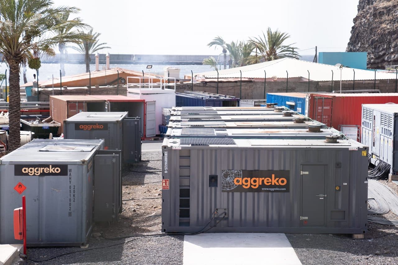 Endesa activa una central portátil para reforzar el sistema eléctrico en La Gomera