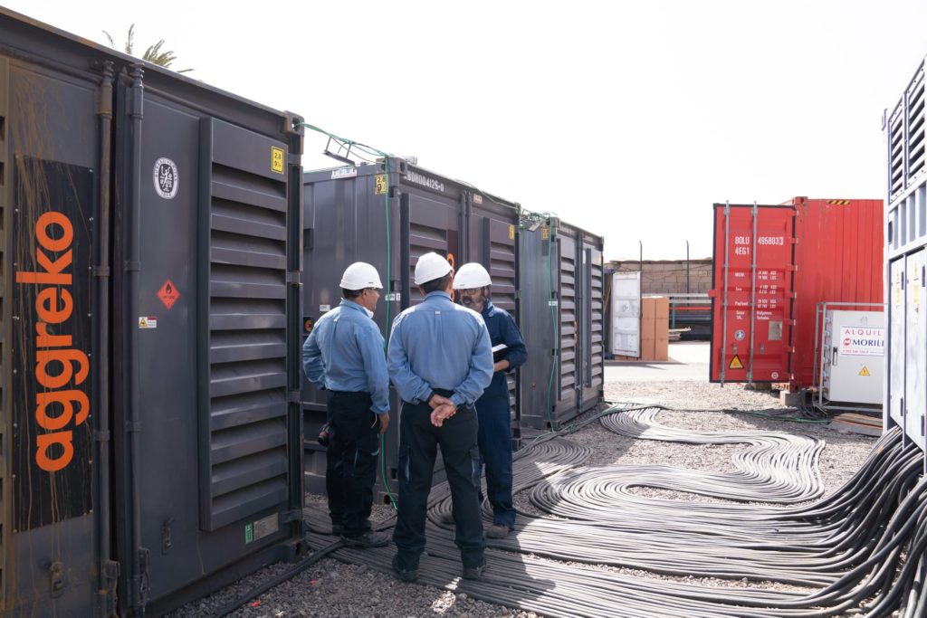 Endesa activa una central portátil para reforzar el sistema eléctrico en La Gomera
