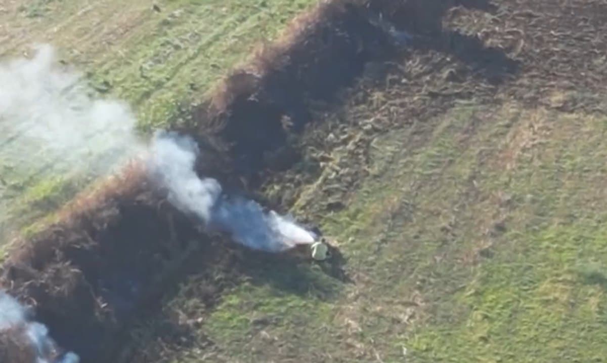 Pillan a un menor provocando un incendio en Italia