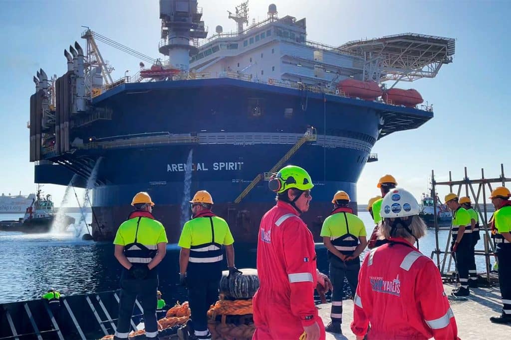 Tenerife Shipyards cierra un contrato con el hotel flotante Arendal Spirit
