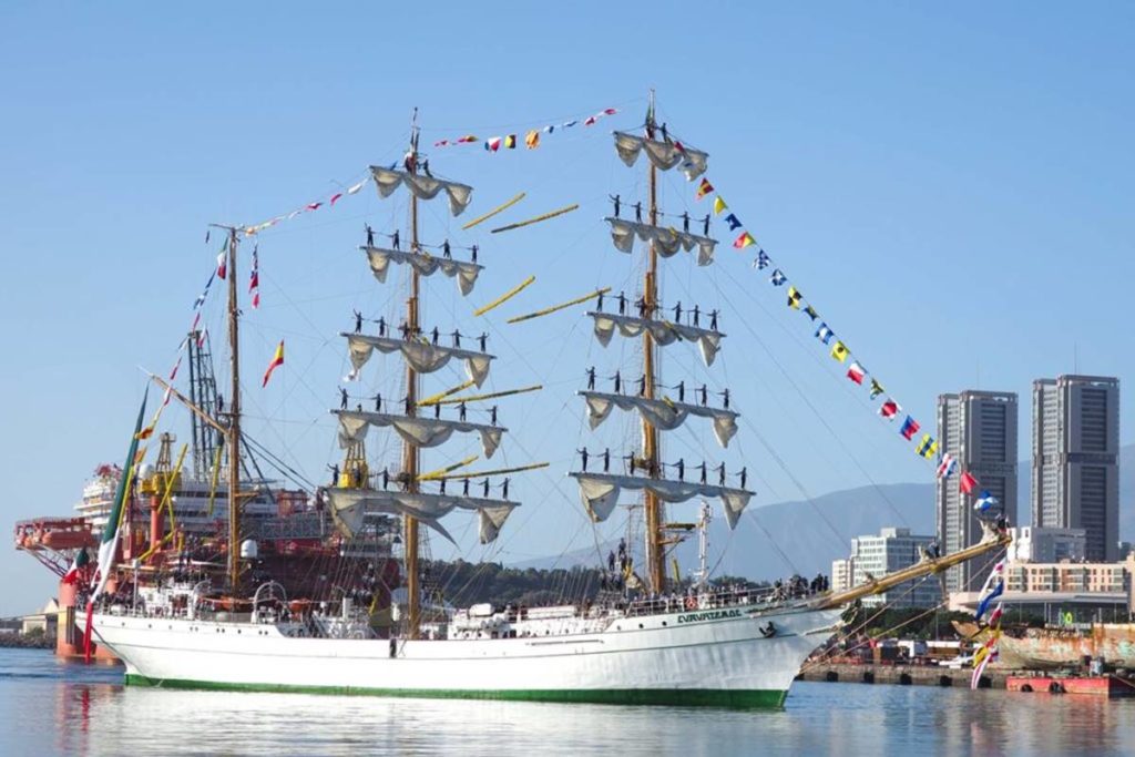 Así es el Cuauhtémoc, el impresionante buque escuela de México que llega a Tenerife