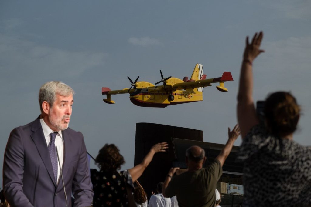 Clavijo prefiere una base permanente de helicópteros que de hidroaviones en Canarias