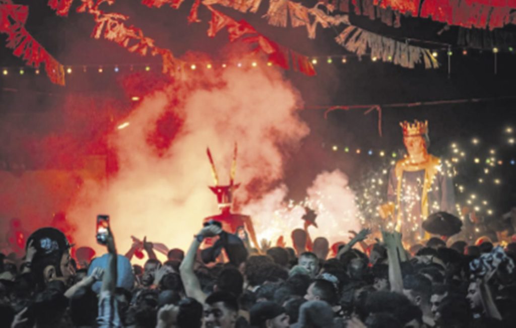 La danza del Diablo de Tijarafe cumplió este año su primer centenario.