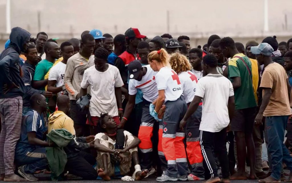 Rescatan a 550 migrantes en aguas del Archipiélago en apenas 14 horas