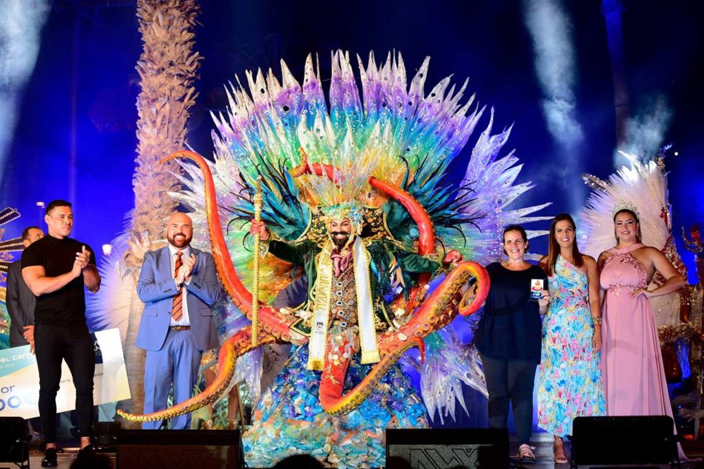 Jonay Anceaume Acosta, elegido Rey del Carnaval de Verano 2023