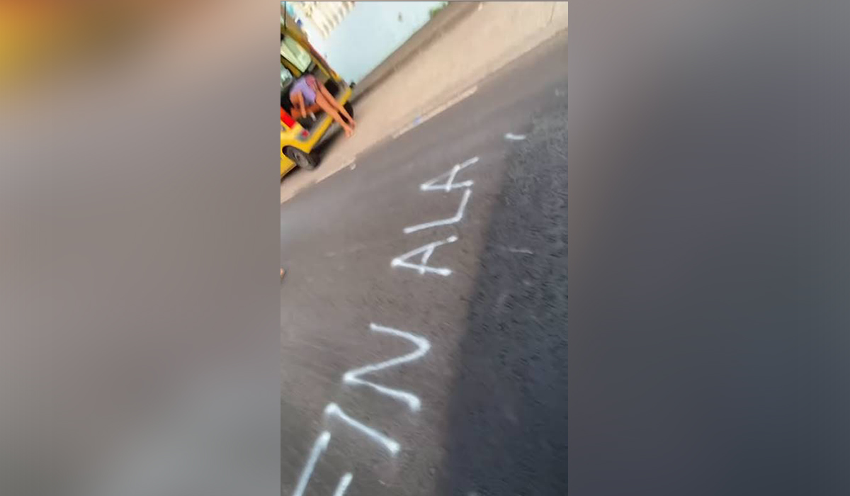 Tachan las pintadas contra la presencia de inmigantes en Tenerife