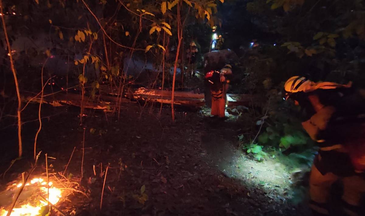 Ravelo centra los esfuerzos en el incendio de Tenerife