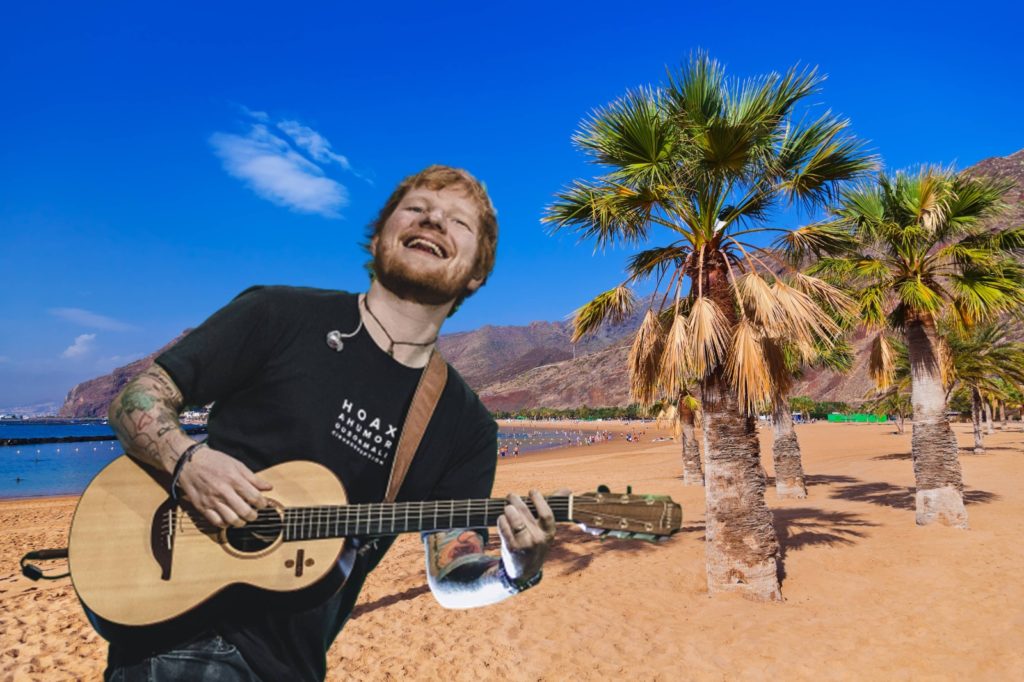 Ed Sheeran dará en Tenerife su único concierto en España sorprendiendo a muchos