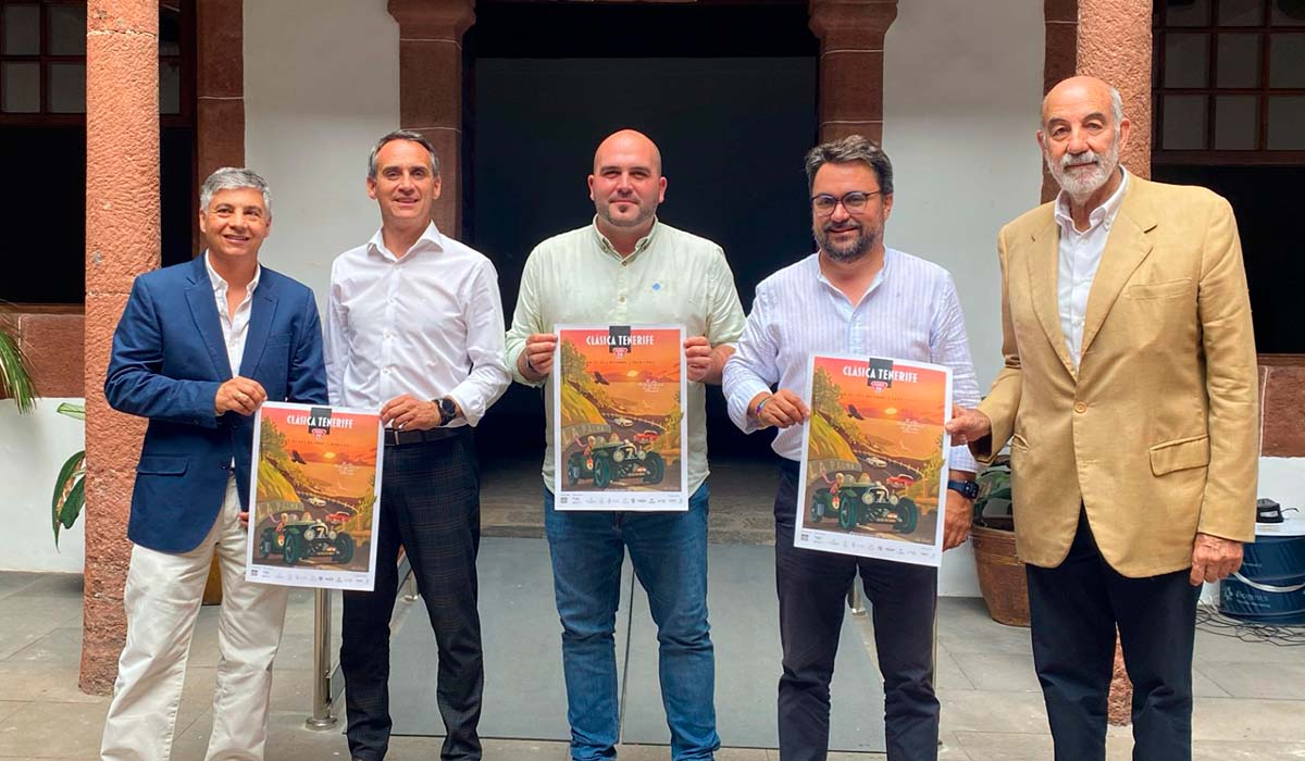 La Palma recibe el sábado por primera vez la XXII Clásica de Tenerife con un centenar de vehículos históricos