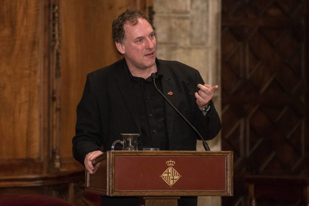 Simon Scarrow recoge el premio Ciudad de Tacoronte de Novela Histórica este sábado en la Casa de la Cultura
