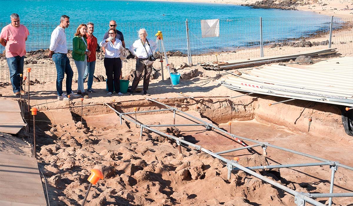 Detectan nuevas zonas con potencial interés arqueológico en la isla de Lobos | Cabildo de Fuerteventura
