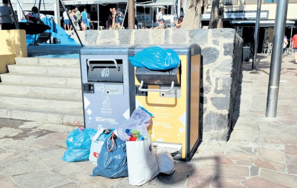 Un nuevo municipio de Tenerife avisa: multará con 3.000 euros dejar la basura fuera del contenedor