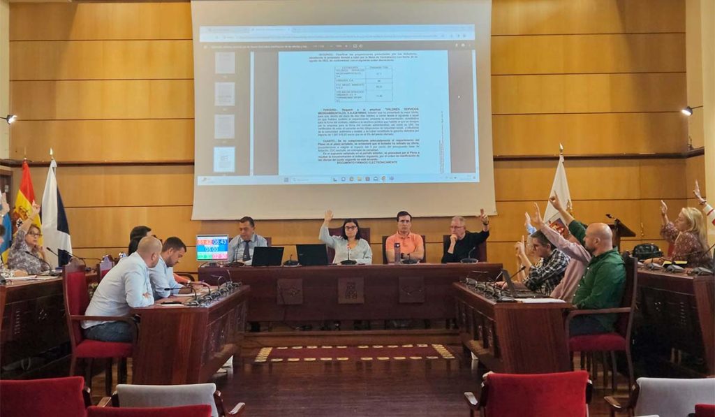 Candelaria concede la gestión de la basura y la limpieza viaria a Valoriza