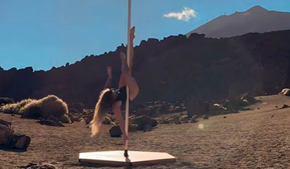 El vídeo del pole dance en el Teide llega a la política: el PSOE pedirá explicaciones