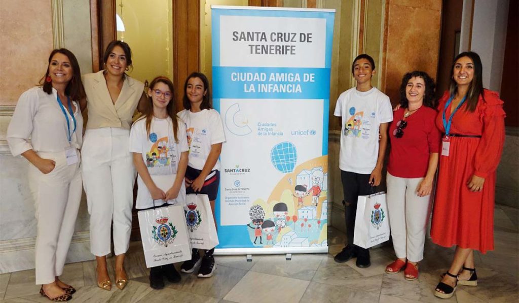 Santa Cruz de Tenerife renueva el sello de Ciudad Amiga de la Infancia