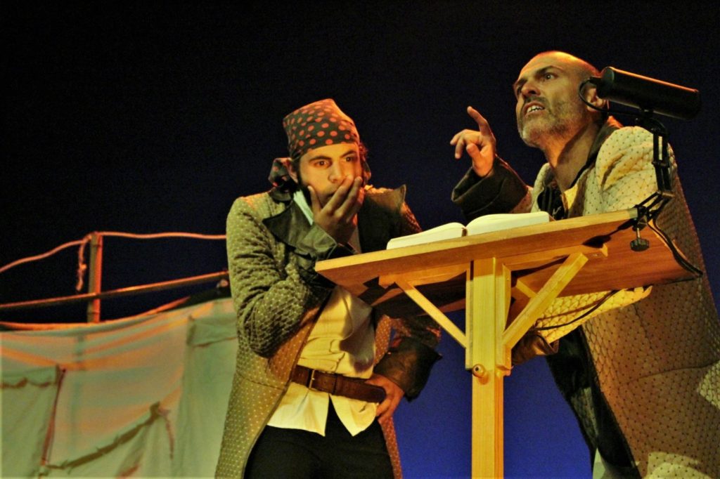 Reciclown Teatro representa 'Contrabando'