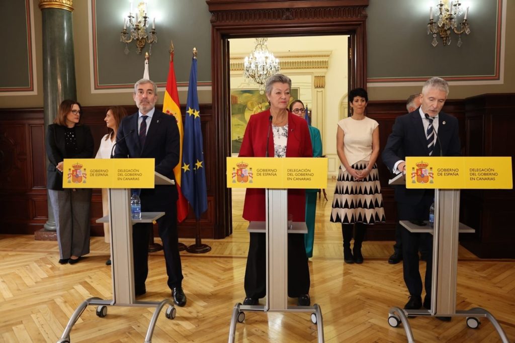 Ylva Johansson: "Canarias no está sola ante la crisis migratoria"