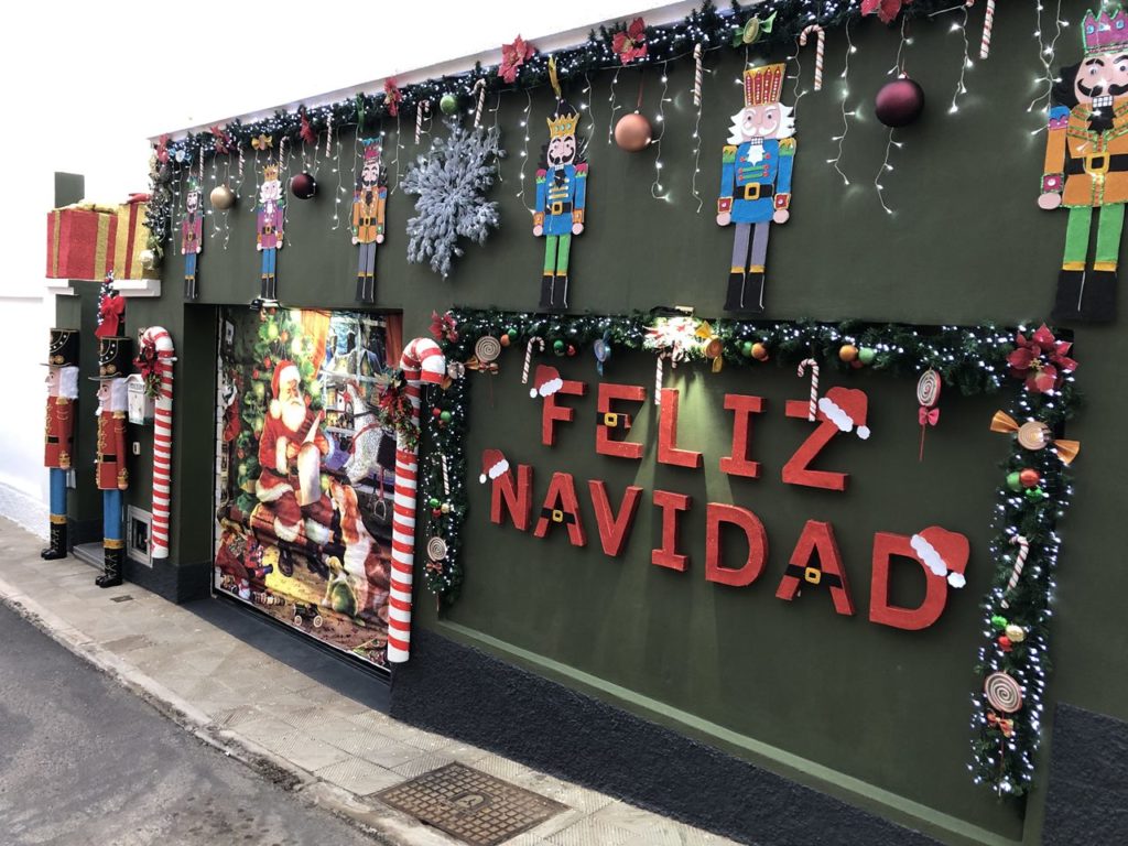 La casa de la Navidad más visitada en Santa Cruz de Tenerife. DA