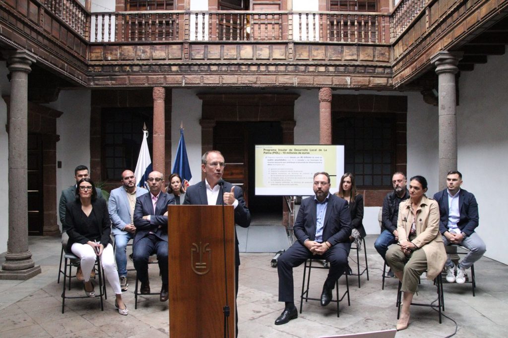 El Cabildo de La Palma dispondrá del mayor presupuesto de su historia en 2024