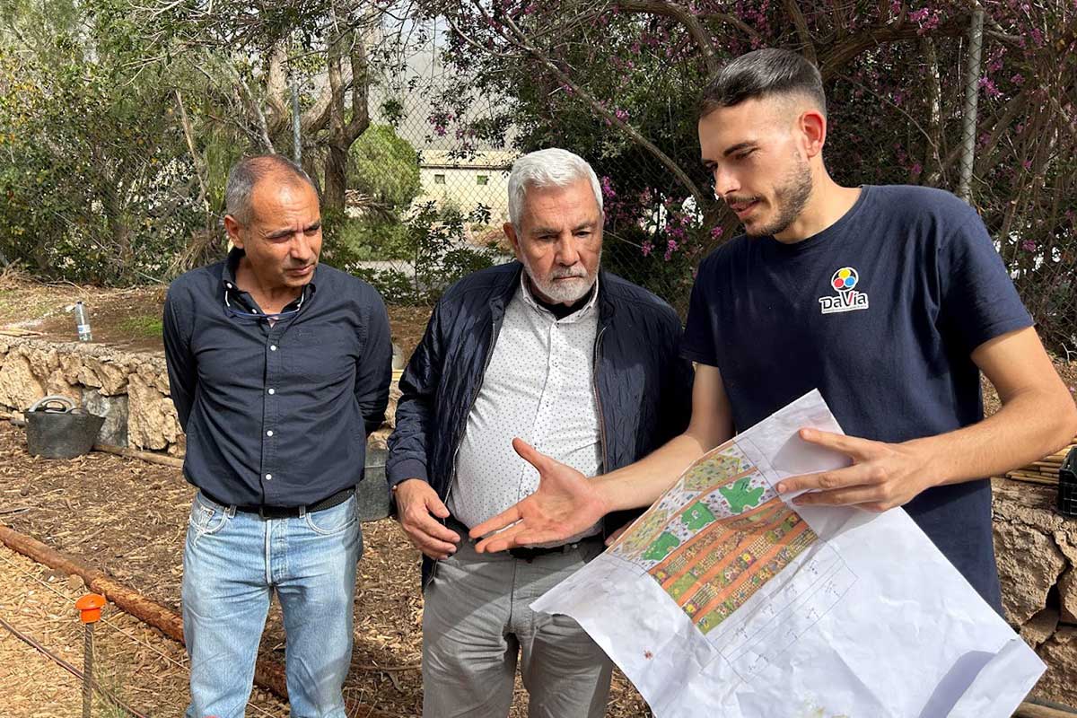 Adeje desarrolla el primer bosque comestible de Canarias contra el cambio climático