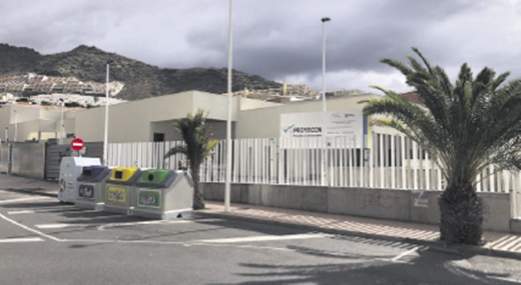 Aspecto exterior que ofrece el CIFP Adeje, que prevé recibir a los primeros alumnos el próximo curso.