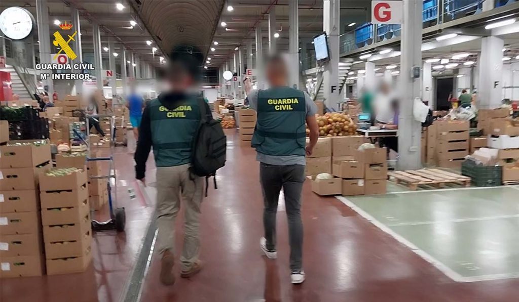 Intervenidas casi 10 toneladas de frutas y verduras comercializadas de forma ilegal en Tenerife