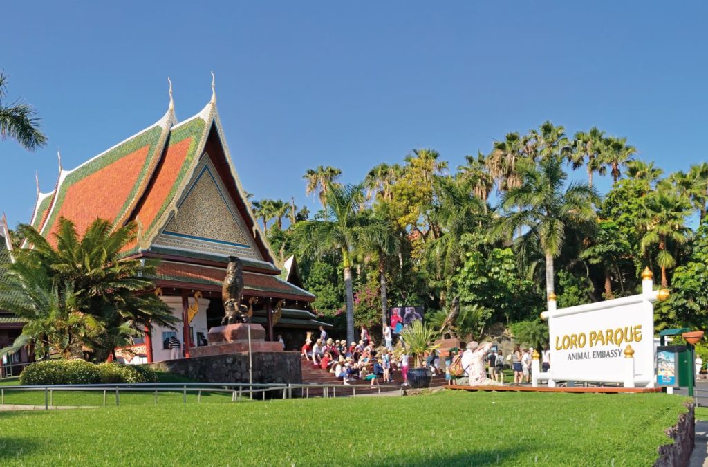 Pueblo Thai, en Loro Parque