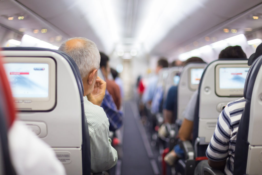 interior avión