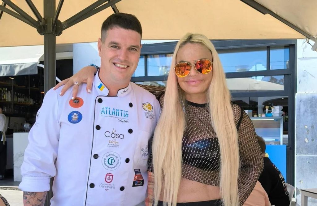 Leticia Sabater visita un popular restaurante en Santa Cruz de Tenerife