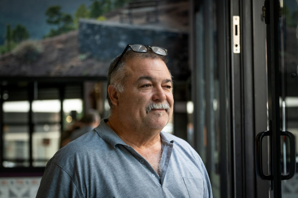 El dueño de la cafetería, Jennisam Gabriel. Fran Pallero
