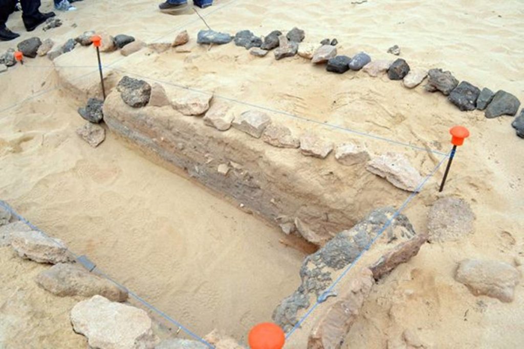 Esta es la única huella de la presencia de los antiguos romanos en Canarias