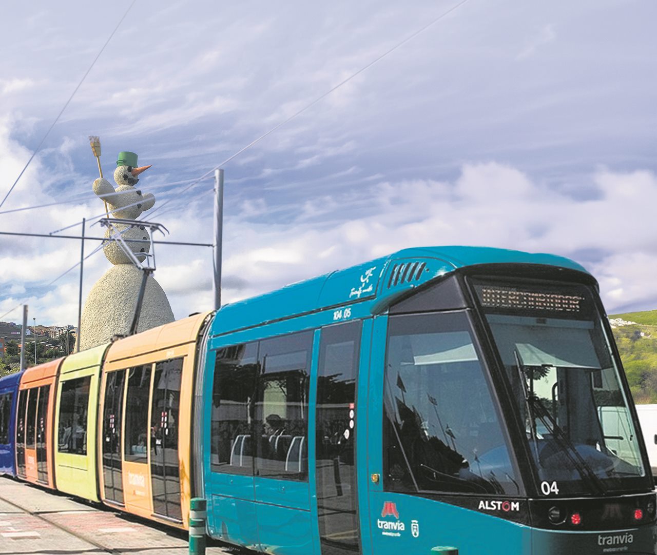 El Cabildo acuerda ampliar el tranvía hasta el Muñeco de Nieve