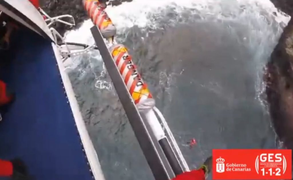 Muere un hombre tras caer al mar desde unas rocas en La Palma