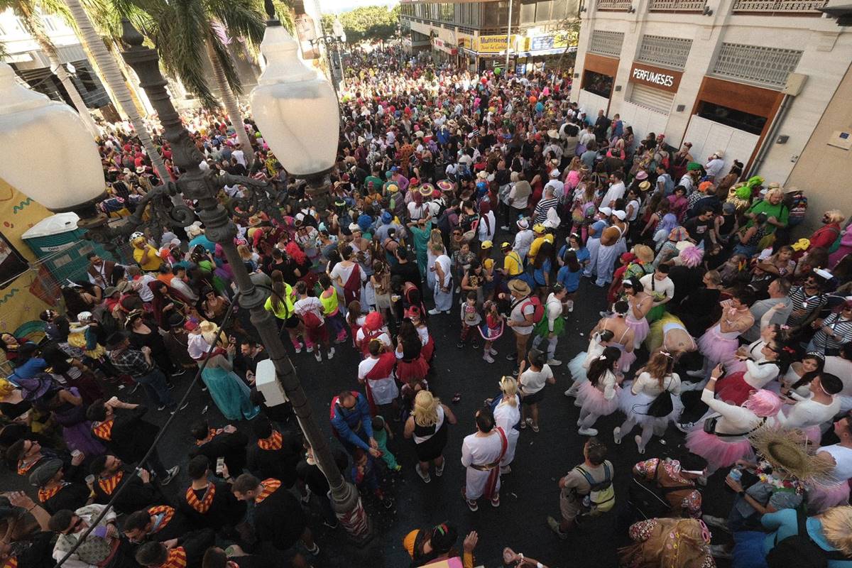 Detenido un hombre de 25 años por agresión sexual a una menor en el Carnaval de Santa Cruz