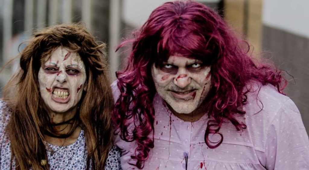 Maquillaje y vestimenta terrorífica para un carnaval de miedo. Isidro Felipe Acosta