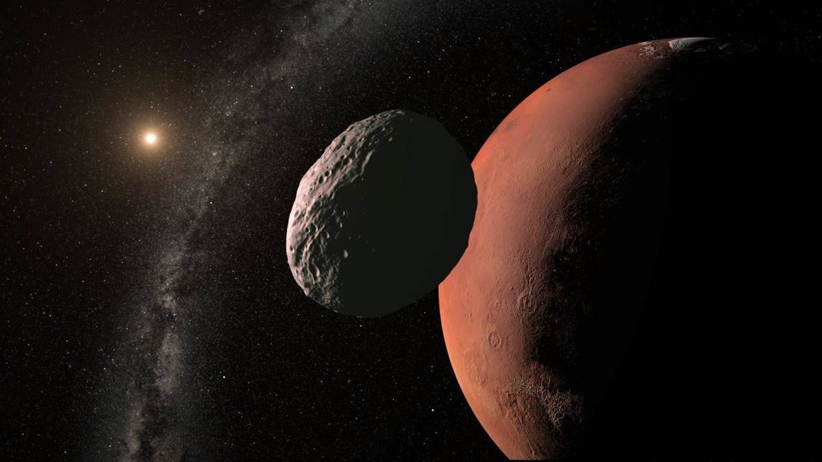 Así es el increíble asteroide troyano descubierto desde Canarias