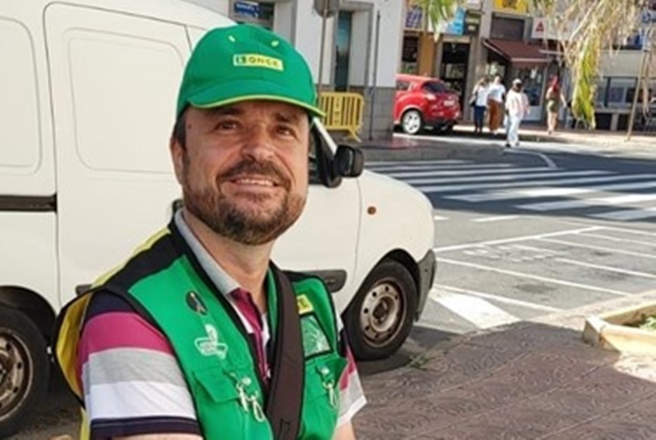 La mayor alegría de un vendedor de la ONCE en Canarias: José Manuel reparte  240.000 euros en el Cupón de Fin de Semana