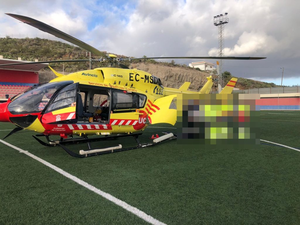 Accidente grave en Tenerife