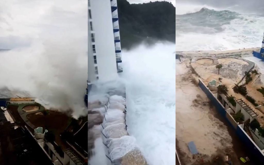 "Impresionante": los tremendos efectos de la furia del mar en la costa de Tenerife en plena DANA