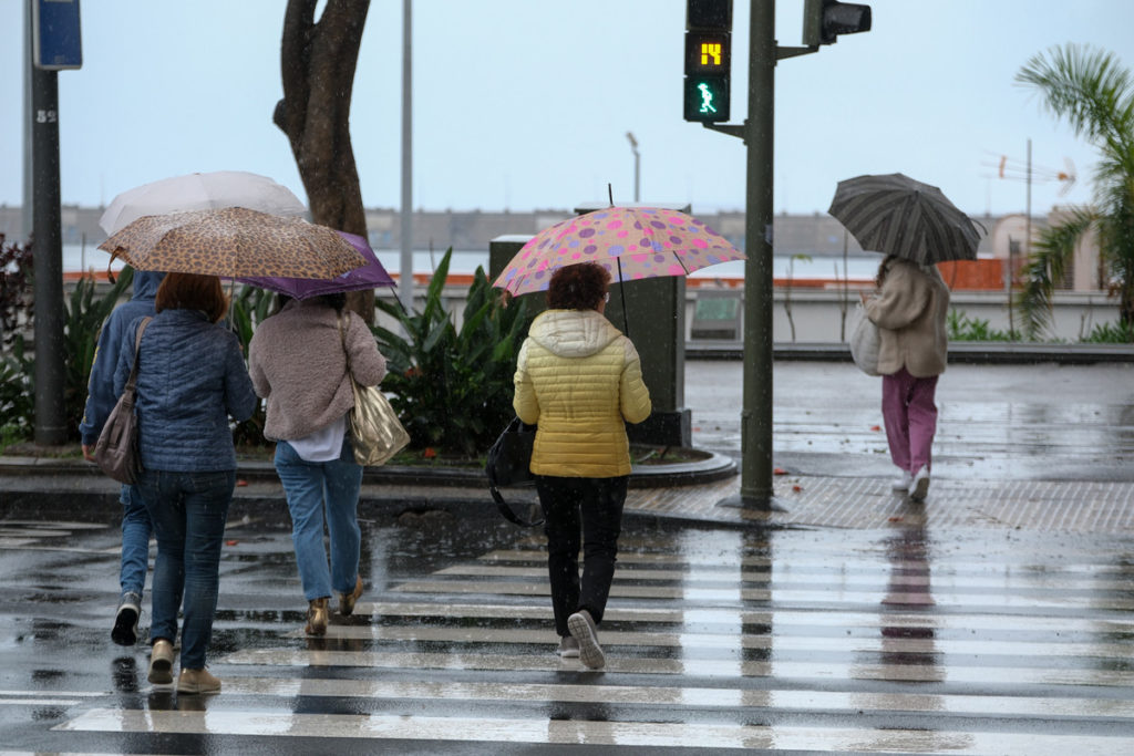 Lluvias en Canarias. DA