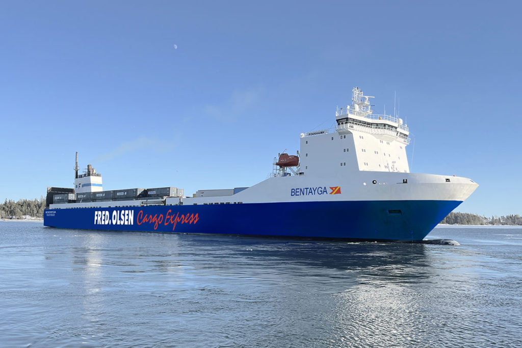Fred. Olsen refuerza su oferta logística interinsular con la incorporación de dos nuevos buques de carga